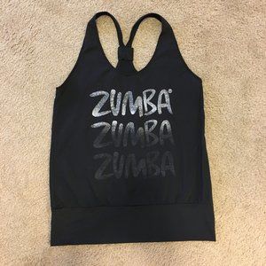 Zumba Black Bubble Tank